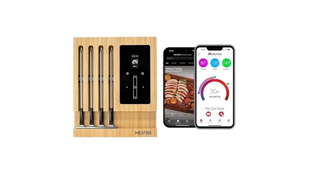 meater block four probe thermometer