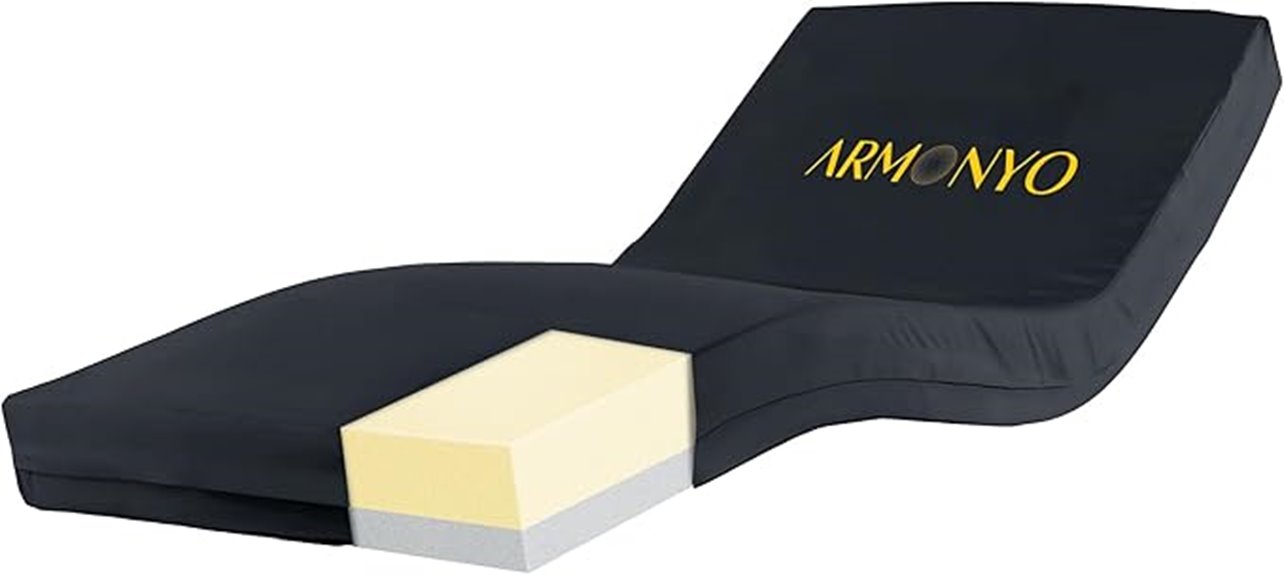 medical grade dual layer mattress