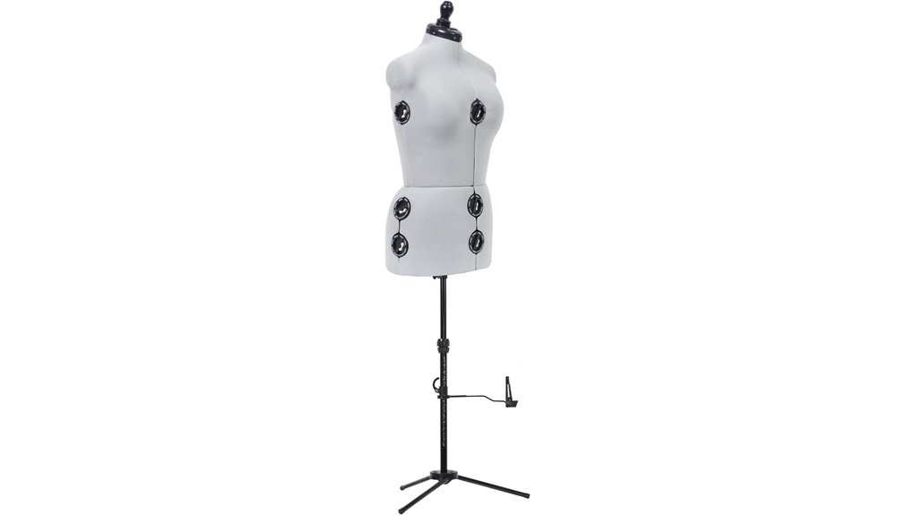 medium adjustable twin fit dressform