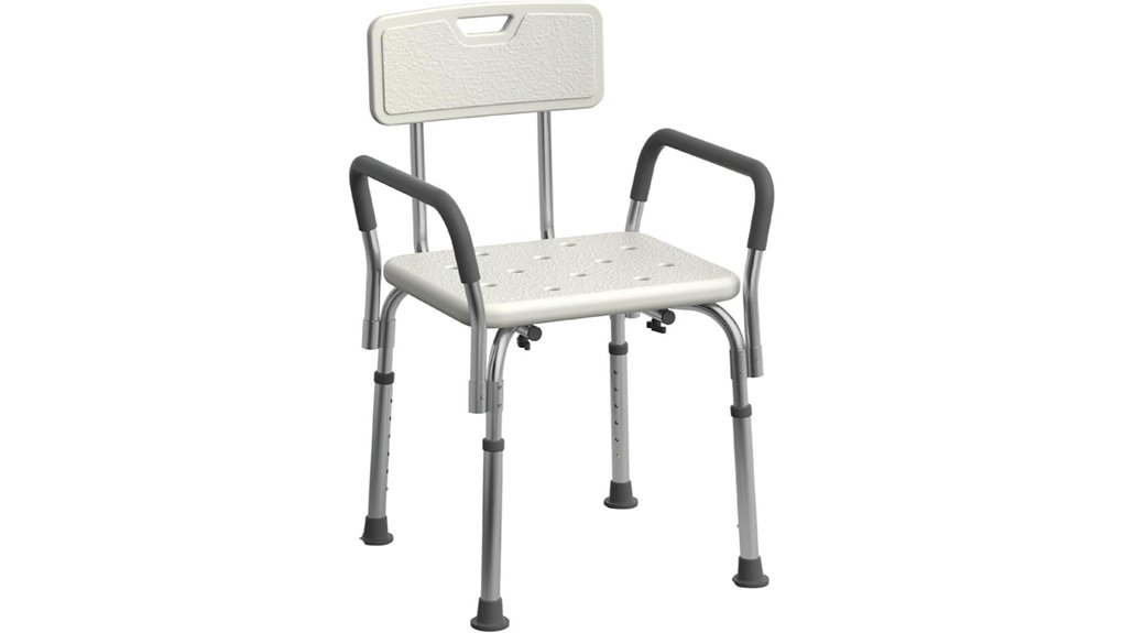medline 350lb slip resistant chair