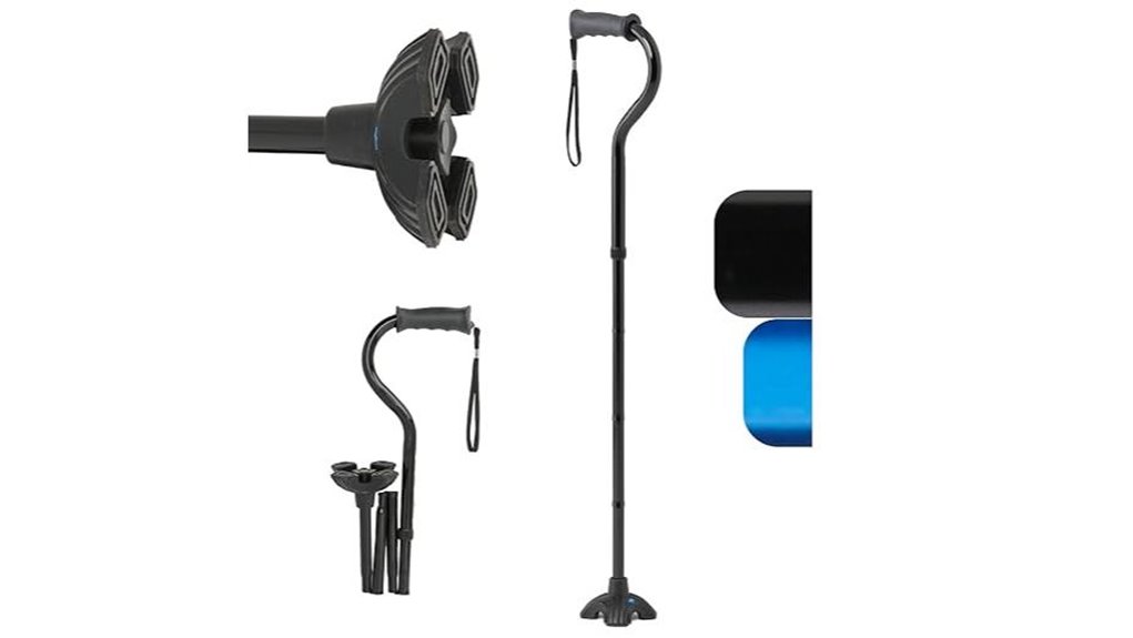 medline folding cane gel