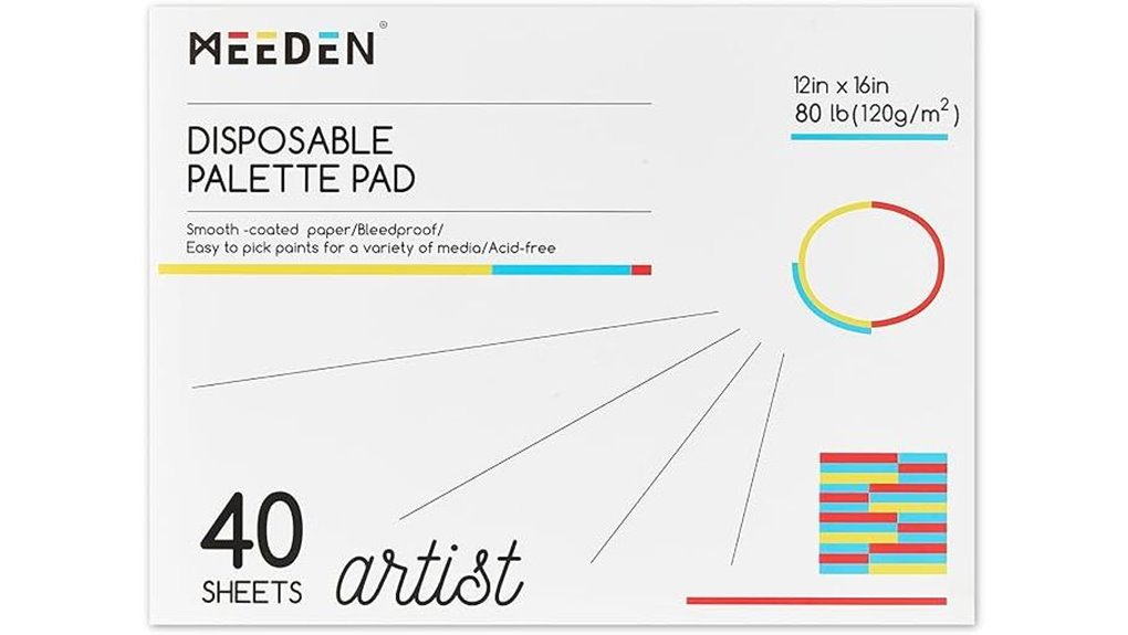 meeden 12x16 40 sheet pad