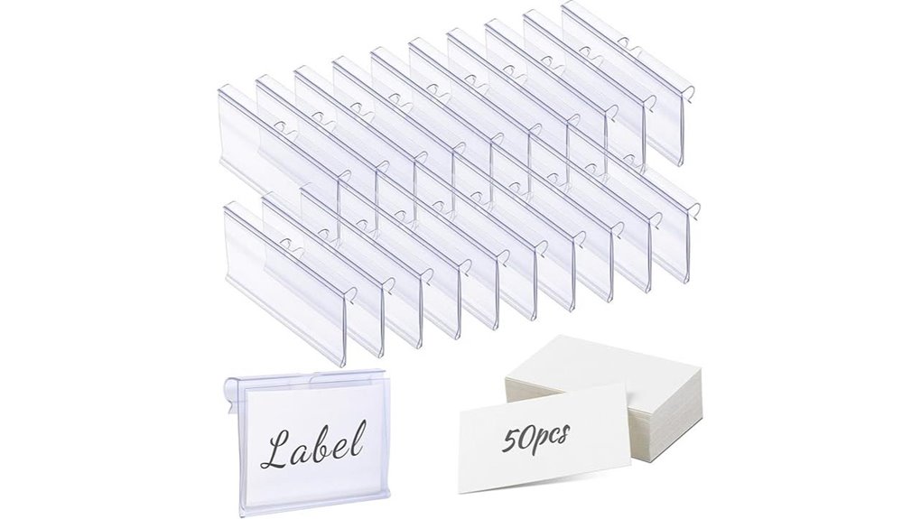 meetory 50 clear holders