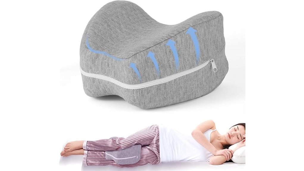 memory foam knee pillow