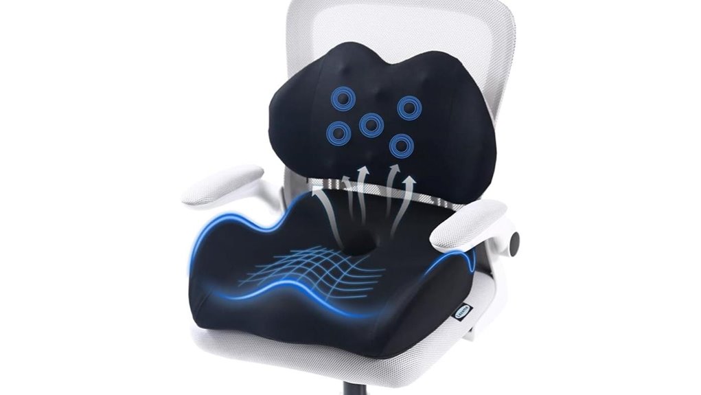 memory foam sciatica cushion