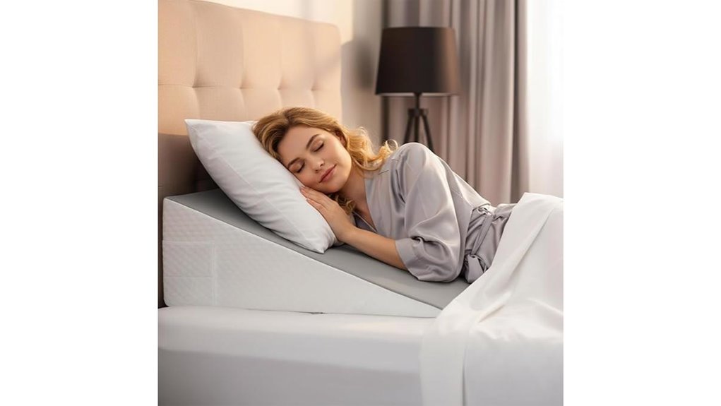 memory foam wedge pillow for sleep apnea