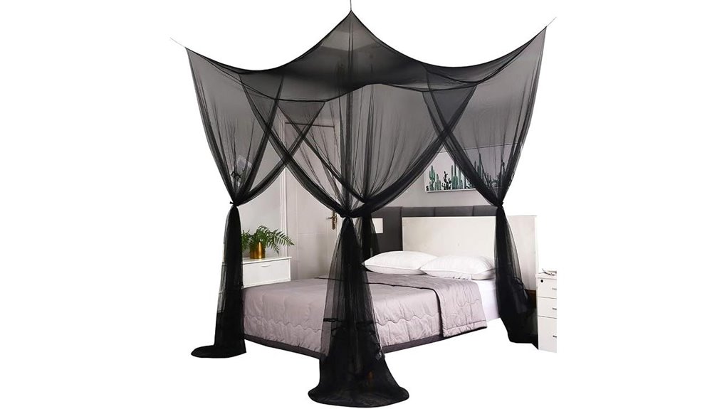 mengersi bed canopy curtains