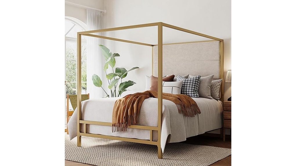 merax king size bedframe