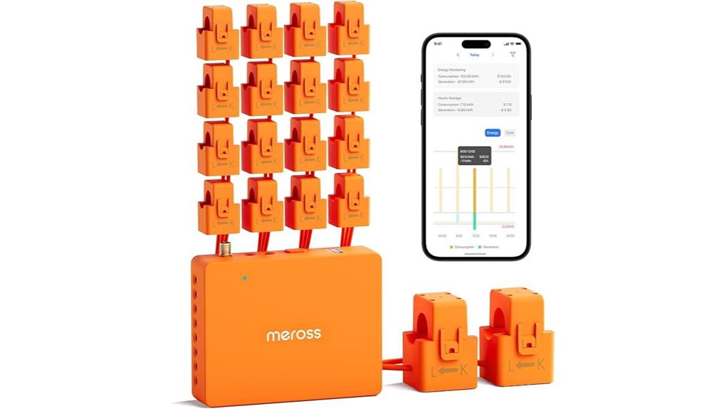 meross 18 circuit energy monitor