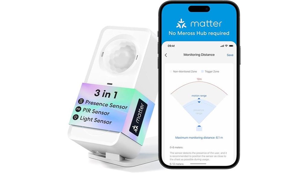 meross matter motion sensor ai