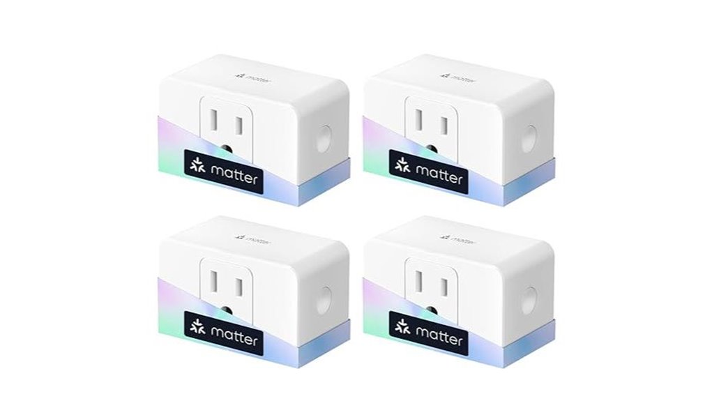 meross matter smart plug 4 pack
