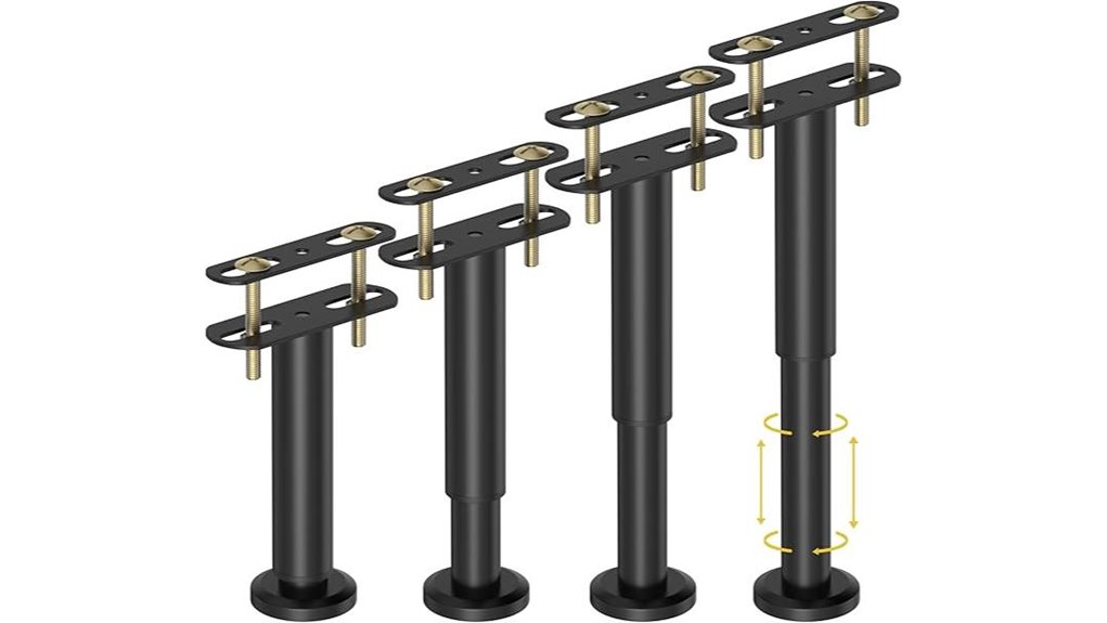 metal adjustable bed center