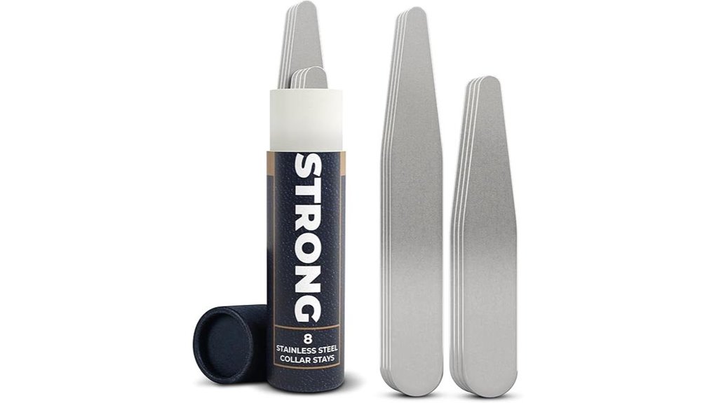 metal collar stay set 8