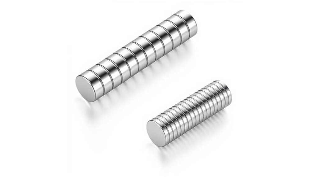 metal collar stays with magnets