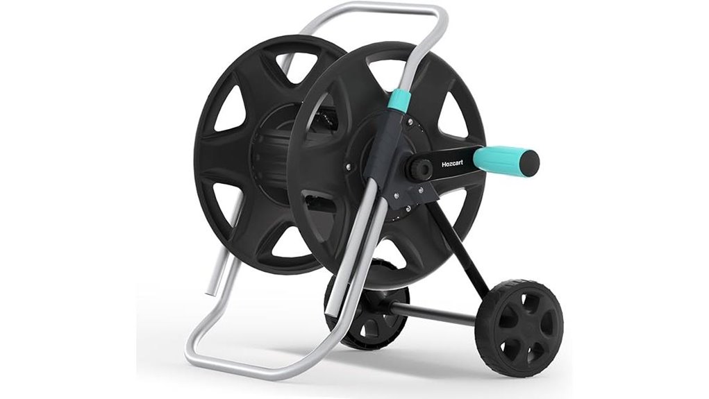 metal hose reel cart