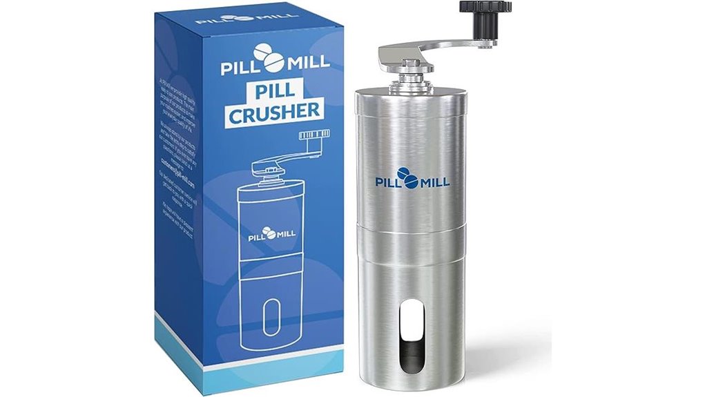 metal tablet pill crusher