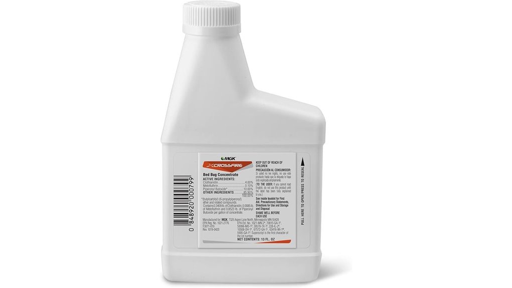 mgk crossfire bed bug concentrate