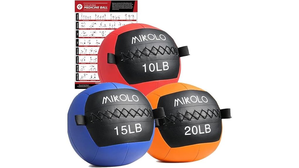 mikolo medicine ball set