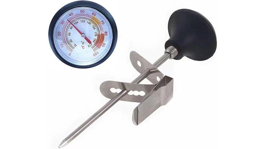 milk frothing thermometer for coffee