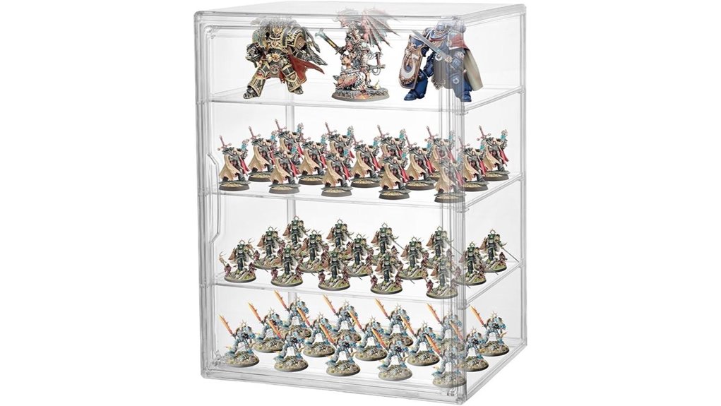 mini clear magnetic storage