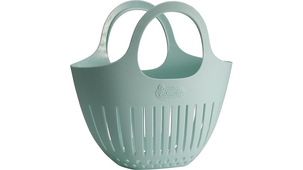 mini eggshell blue colander