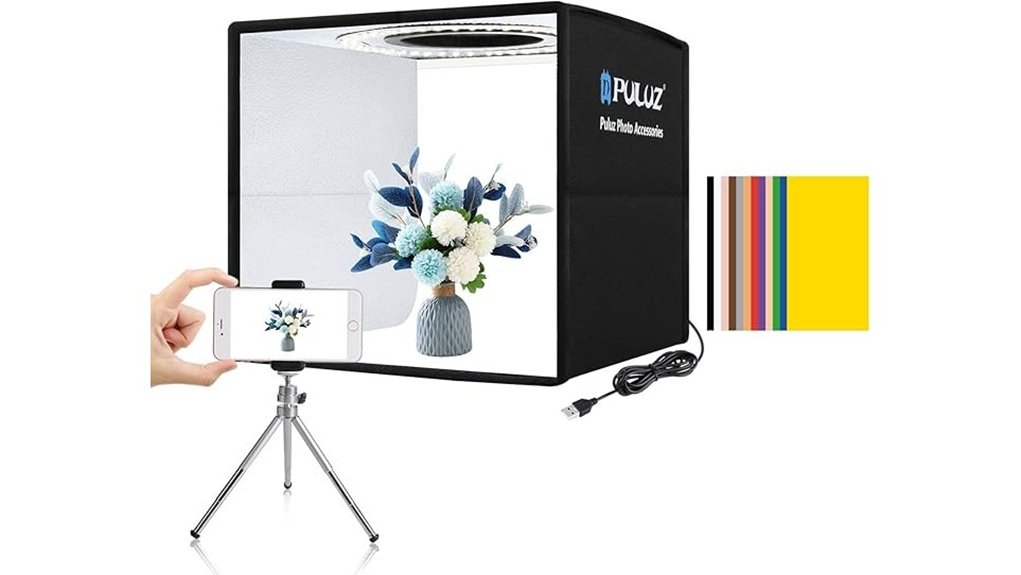 mini photo studio light box