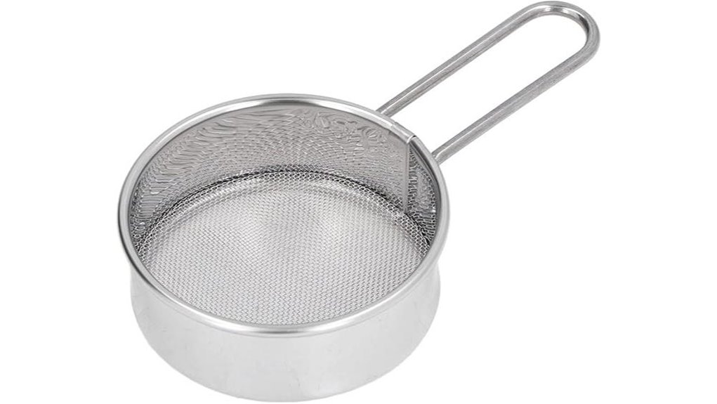 mini stainless steel flour sifter