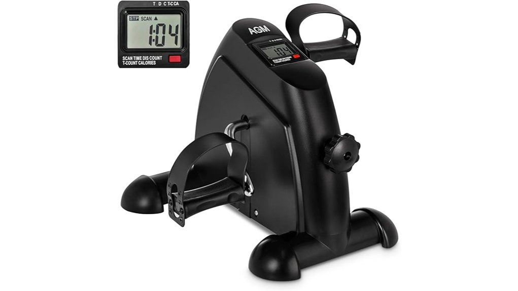 mini under desk bike lcd