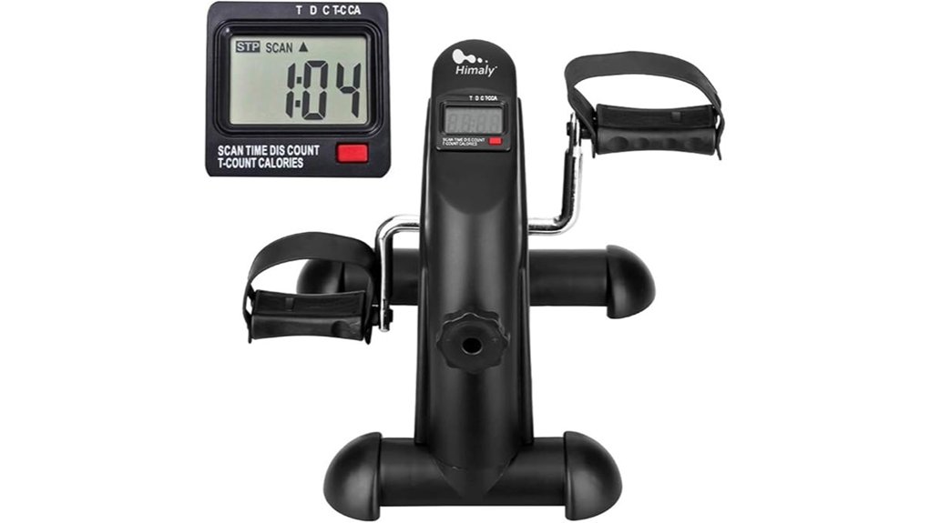 mini under desk bike pedal exerciser
