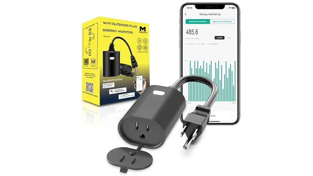 minoston ip65 energy monitoring smart plug