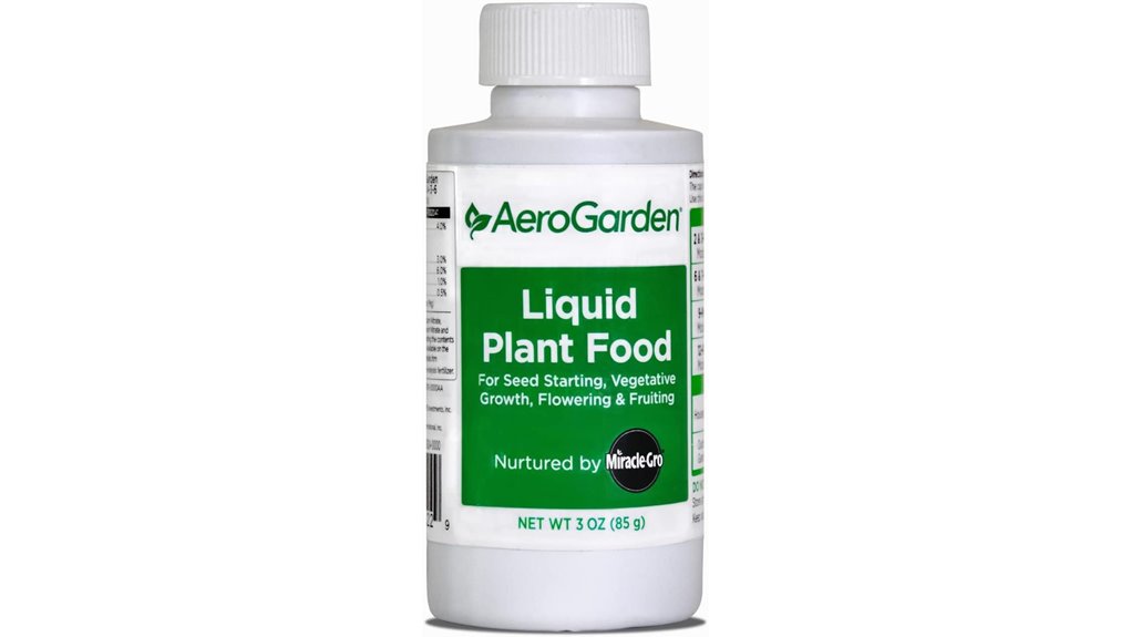 miracle gro aerogarden liquid fertilizer