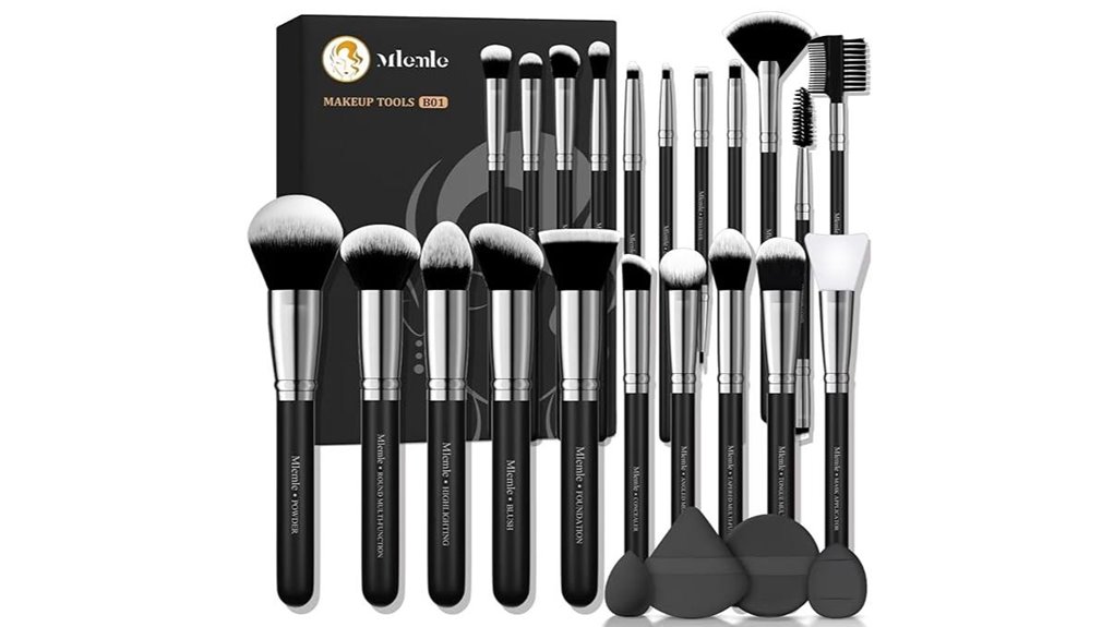 mlemle 25 piece brush kit