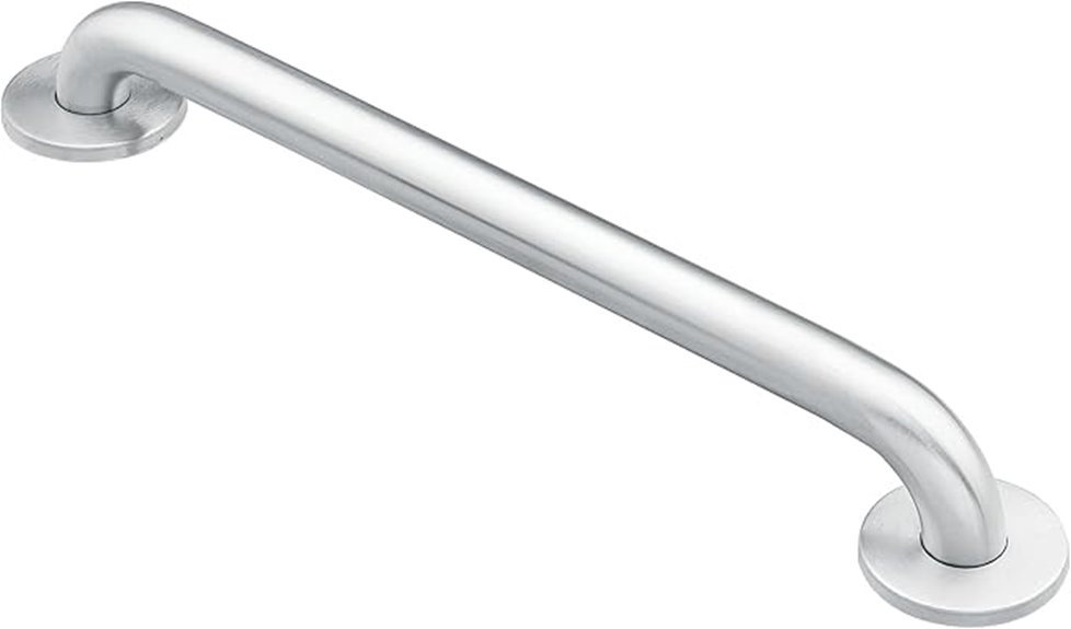 moen 24 inch steel grabbar