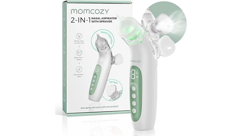 momcozy nasal aspirator with light
