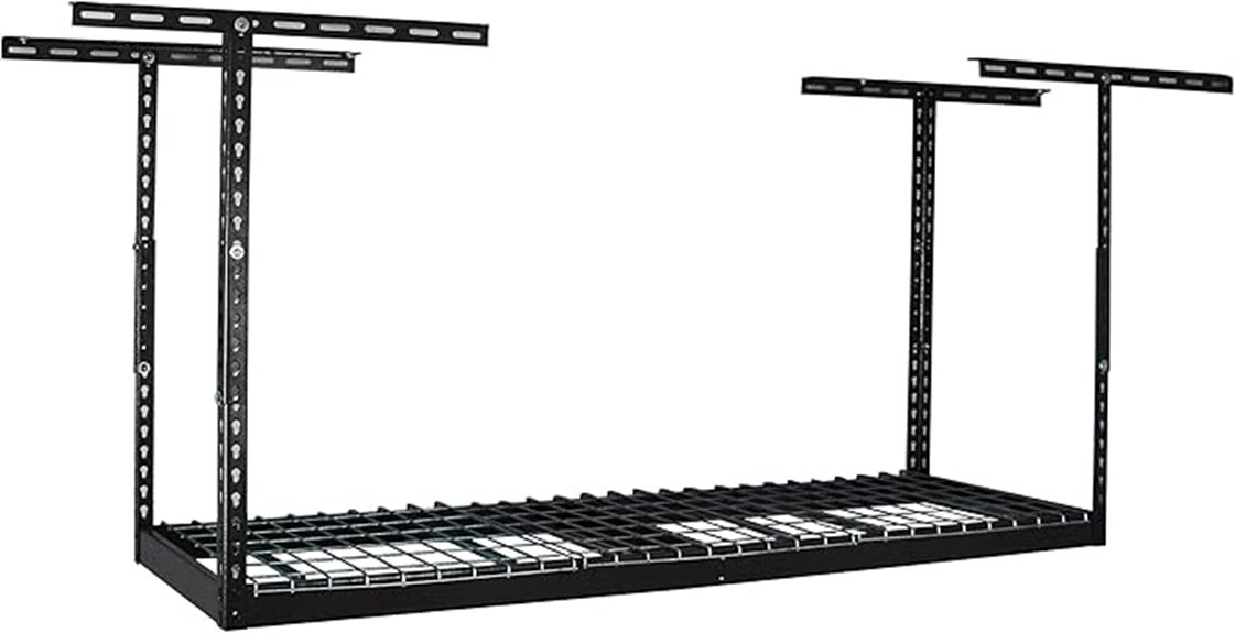 monsterrax ceiling storage rack