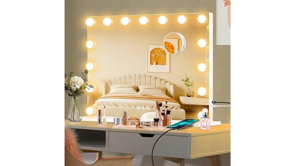 moonee 10x illuminated mirror