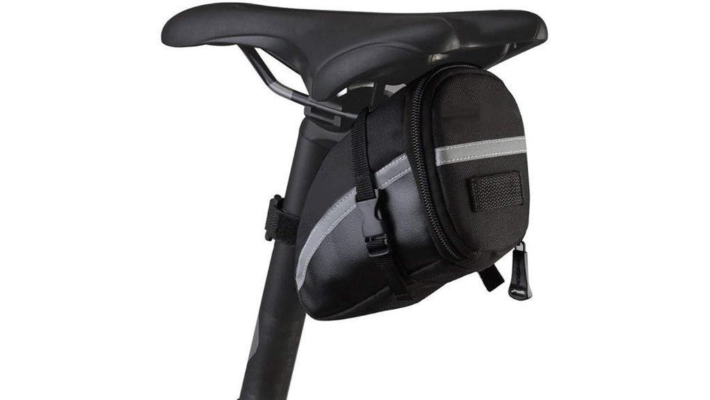 moozo waterproof reflective saddle