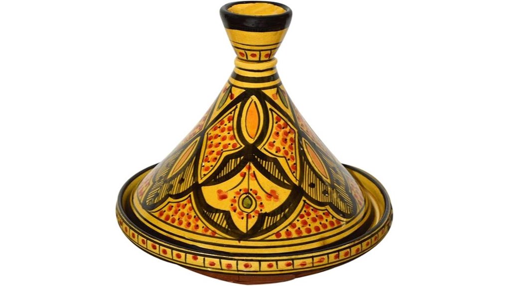 moroccan handcrafted colorful 8 tagine