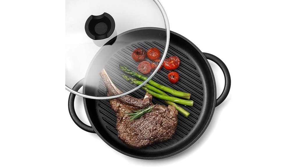 moss stone grill pan set