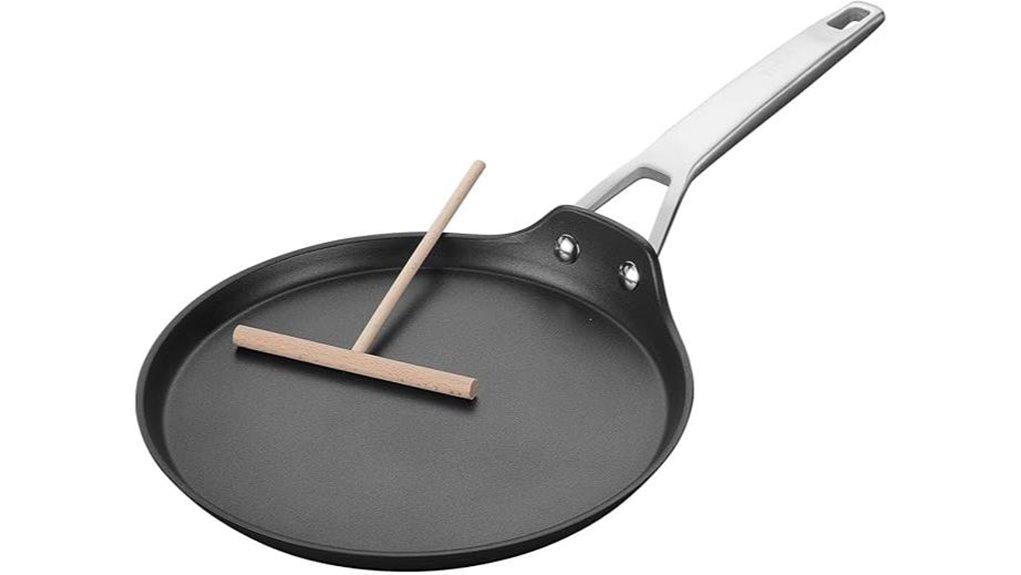 msmk 8 titanium ceramic crepe pan