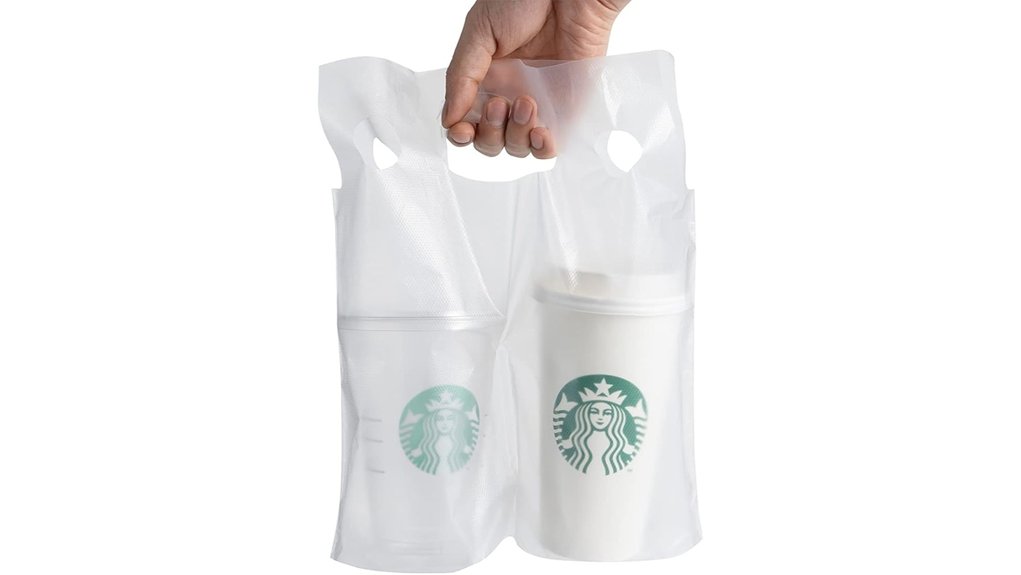 mujoiny 32oz clear carrier