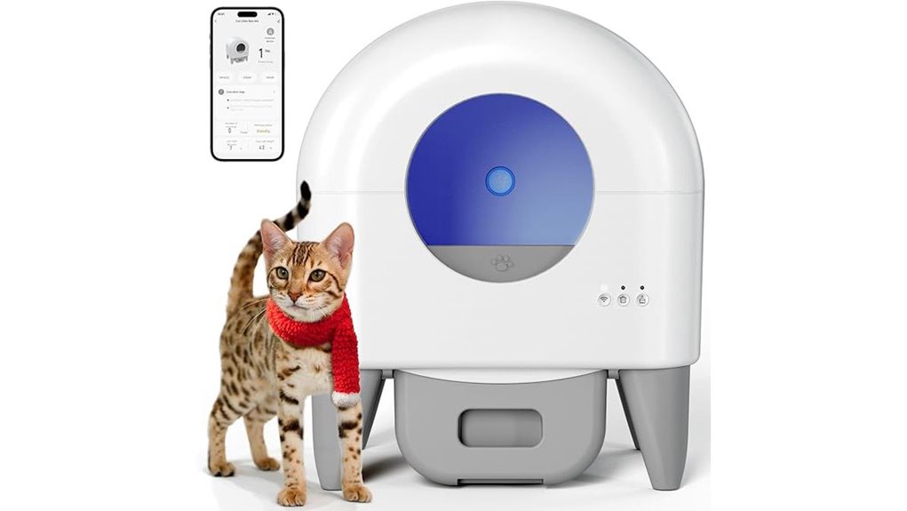 multi cat auto clean litter box
