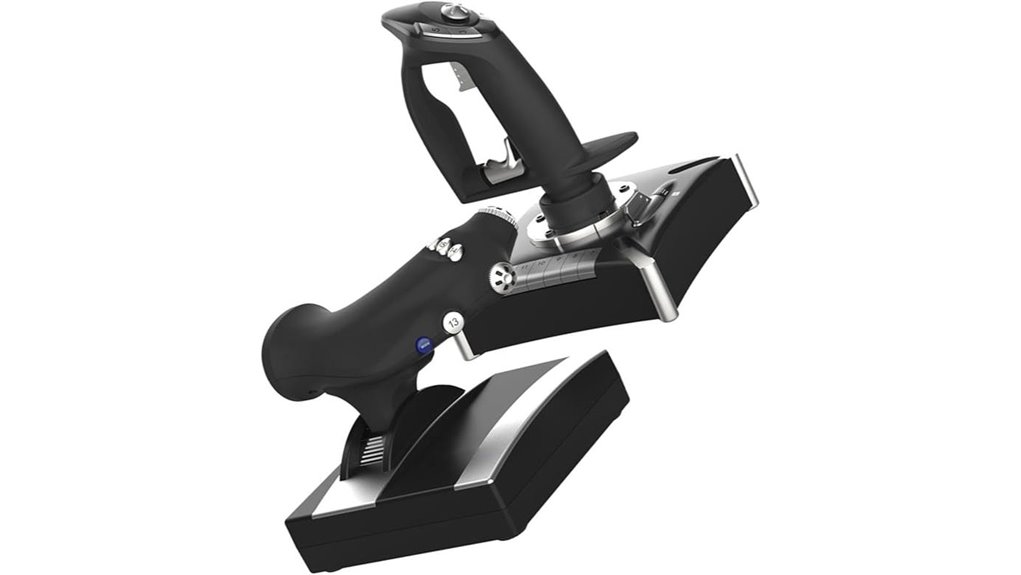 multi platform vibrating flight joystick