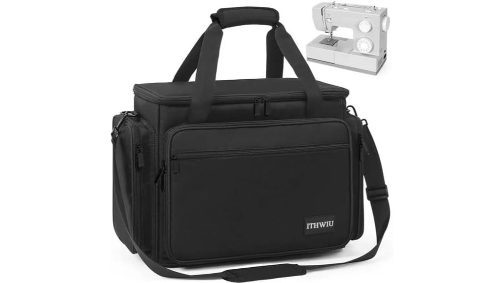 multi pocket sewing machine case