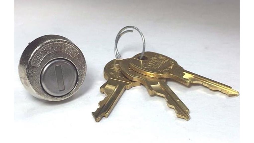 national mailbox lock 3 keys