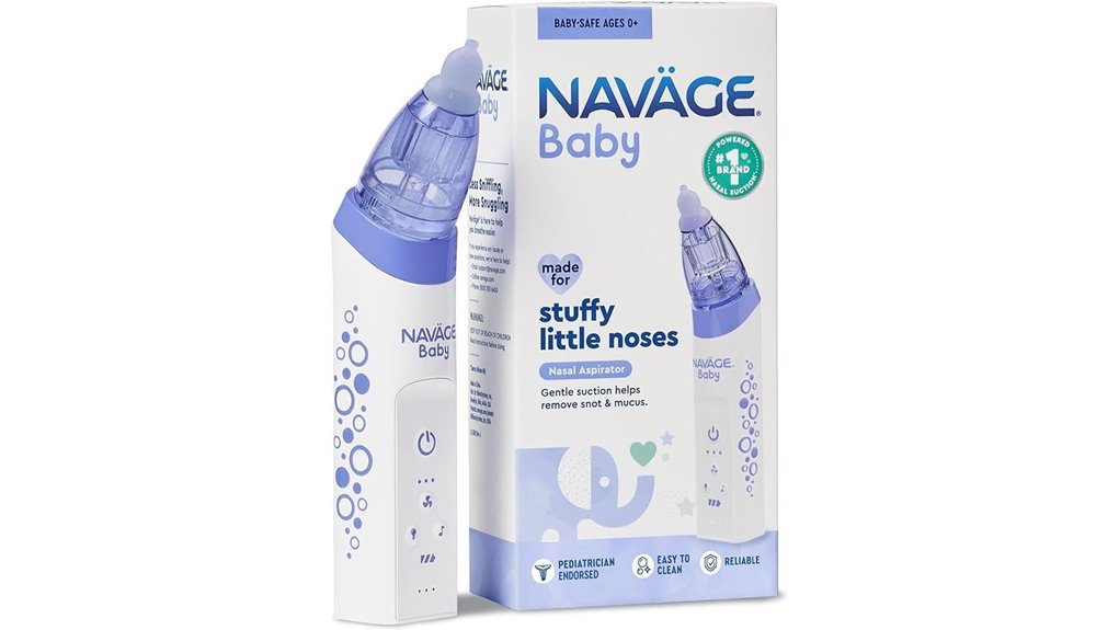 navage baby nasal aspirator with lights