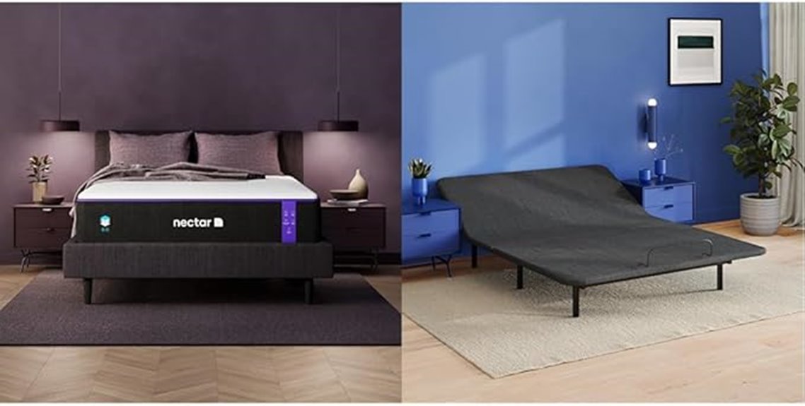nectar adjustable base gel mattress