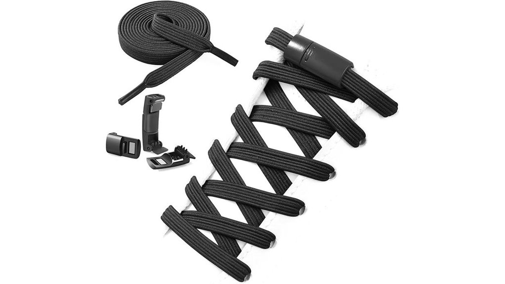 neo wows flat elastic no tie shoelaces