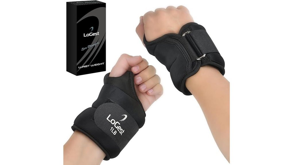 neoprene thumb loop wristweights