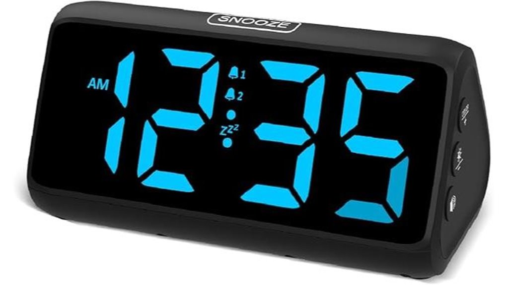 netzu loud dual alarm digital
